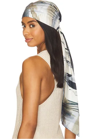 EUGENIA KIM Banda para el pelo gigi en color negro talla all en Ivory Beige & Navy - Black. Talla all.