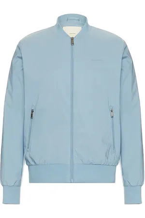 Calvin Klein Cazadora matte en color azul talla L en - Blue. Talla L (también en M, S, XL/1X).