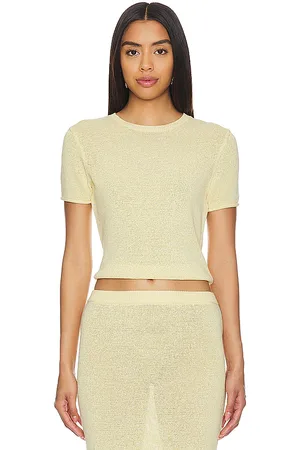 SER.O.YA Camiseta clare en color amarillo limon talla S en - Lemon. Talla S (también en XS).