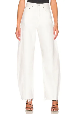 AGOLDE Luna pieced en color blanco talla 24 en - White. Talla 24 (también en 33).