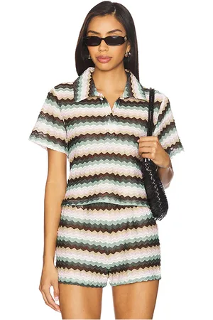 Lovers And Friends Nettie top en color cream,brown talla L en - Cream,Brown. Talla L (también en M, S, XL, XS, XXS).