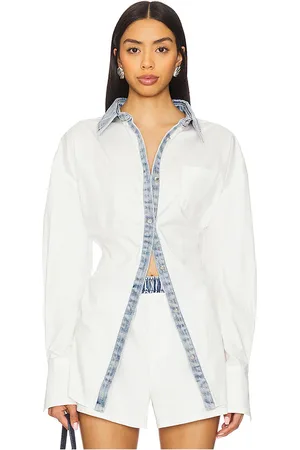SER.O.YA Camisa gill en color blanco talla M en - White. Talla M (también en XS).