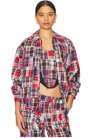 DANIELLE GUIZIO Cazadora kian en color azul, rojo talla L en - Blue,Red. Talla L (también en M, S, XL, XS, XXS).
