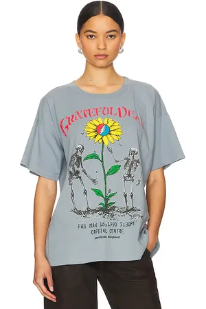DAYDREAMER Camiseta gráfica gratteful en color roca talla L en - Slate. Talla L (también en M, S, XL, XS).