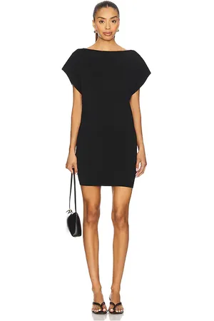 EAVES Vestido rebecca en color talla L en - Black. Talla L (también en M, S, XL, XS, XXS).