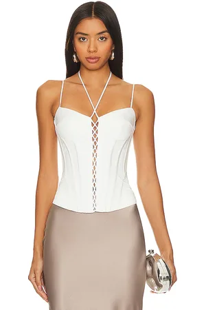 Rozie Corsets Top corsé en color talla 36/S en - White. Talla 36/S (también en 40/L).
