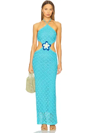 Capittana Vestido lucinda en color azul talla M/L en - Blue. Talla M/L (también en XL, XS/S).