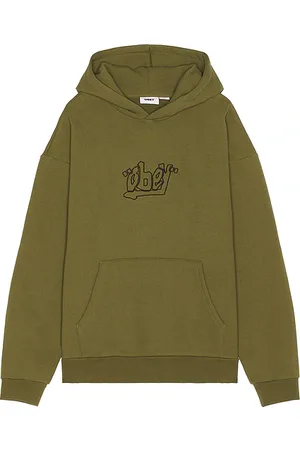 Obey Sudadera en color verde talla M en - Green. Talla M (también en XL).