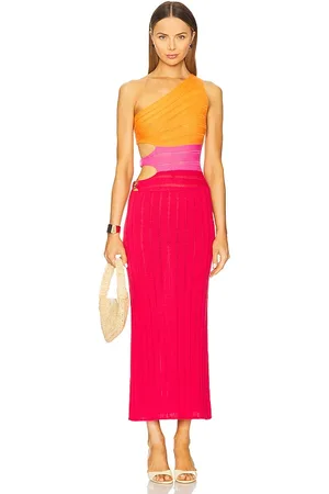 Capittana Vestido lauren en color rojo talla M/L en - Red. Talla M/L (también en XL, XS/S).