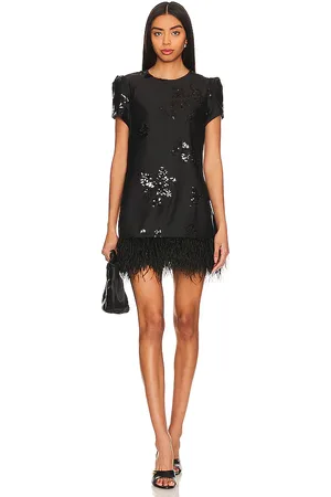 LIKELY Minivestido marullo en color talla 2 en - Black. Talla 2 (también en 4).