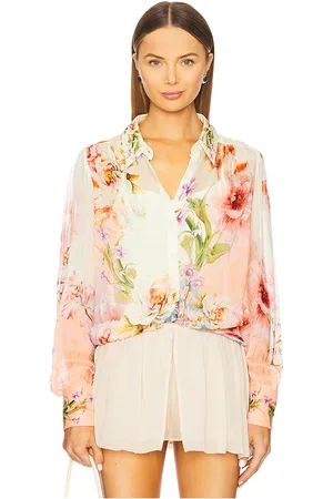 HEMANT AND NANDITA Top bohemio con cami incluido en color rosado talla L en - Pink. Talla L (también en M, S, XL, XS