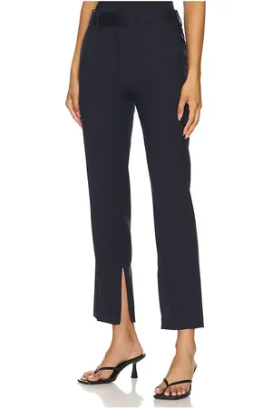 Helmut Lang Pantalones de corte ajustado en color talla 2 en - Navy. Talla 2 (también en 4).