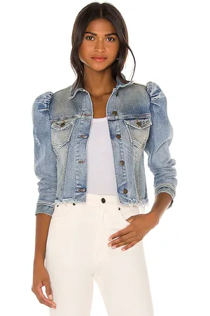 Retrofete Chaqueta rissa en color denim-medium talla S en - Denim-Medium. Talla S (también en XS).