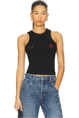 Understated Leather Camiseta tirantes lucky charm en color talla L en - Black. Talla L (también en M, S, XL, XS).