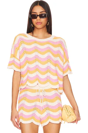 L*Space Make waves top en color naranja talla L en - Orange. Talla L (también en M, S, XL, XS).