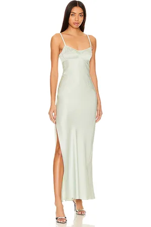 Anna October Maxivestido georgina en color talla M en - Mint. Talla M (también en XL).