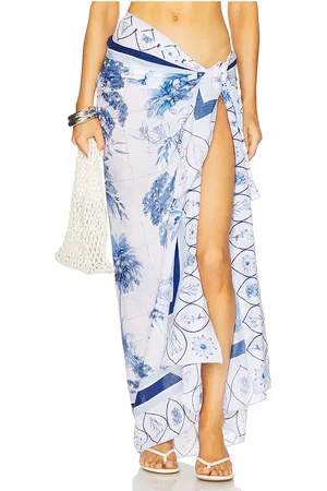 Seafolly Pareo marabella en color azul talla all en - Blue. Talla all.