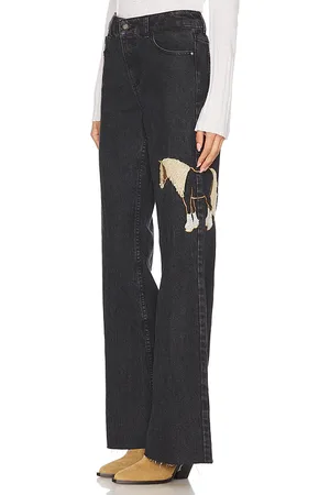 Understated Leather Horsey jean en color negro talla 24 en - Black. Talla 24 (también en 25, 26, 27, 28, 29, 30, 3