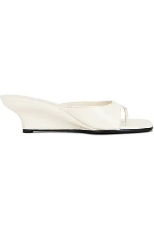 Jeffrey Campbell Sandalia honey-bun en color blanco talla 10 en - White. Talla 10 (también en 6, 6.5, 7, 7.5, 8, 8.5