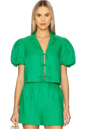 Yumi Kim Ali top en color verde talla L en - Green. Talla L (también en M, S, XL, XS).