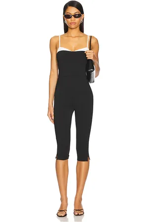 superdown X emma rose jaquetta jumpsuit en color talla L en - Black. Talla L (también en M, S, XL, XS, XXS).