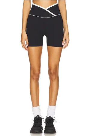 YEAR OF OURS Ribbed two tone veronica short en color negro talla L en - Black. Talla L (también en M, S, XL, XS).