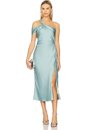 ASTR Vestido midi cersei en color azul talla L en - Blue. Talla L (también en M, S, XL, XS).