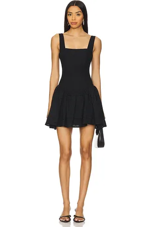 WeWoreWhat Minivestido dress en color negro talla 0 en - Black. Talla 0 (también en 00, 10, 12, 14, 2, 4, 6, 8).