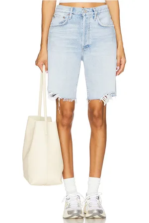 AGOLDE Shorts holgados de tiro medio 90