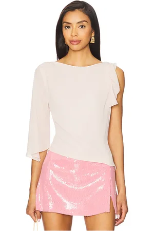 MORE TO COME Kiana top en color talla L en - Blush. Talla L (también en M, S, XL, XS, XXS).