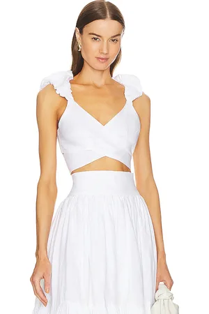 The Femm Bella crop en color talla M en - White. Talla M (también en S).