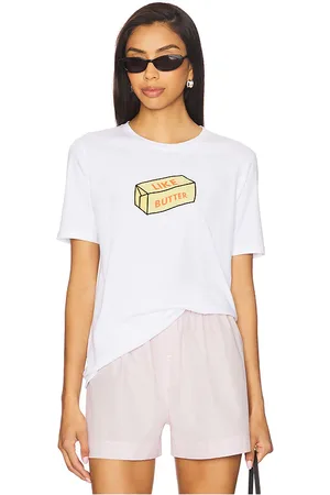 KULE Camiseta modern butter en color talla L en - White. Talla L (también en M, S, XL, XS).