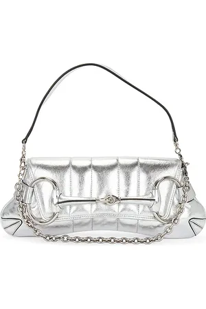 SIEDRES Bolso hombro gucci en color metálico talla all en - Metallic Silver. Talla all.