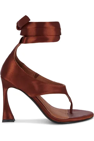 Jeffrey Campbell Sandalia ysabela-r en color chocolate talla 10 en - Chocolate. Talla 10 (también en 6, 6.5, 7, 7.5, 8, 8