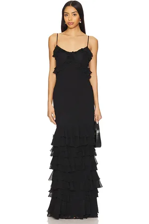 Lovers And Friends Vestido largo arles en color talla L en - Black. Talla L (también en M, S, XL, XS, XXS).
