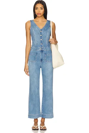 Paige Kenny jumpsuit en color azul talla 0 en - Blue. Talla 0 (también en 10, 14, 2, 4, 6, 8).