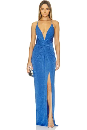 Katie May Vestido largo pixie en color azul talla L en - Blue. Talla L (también en M, S).