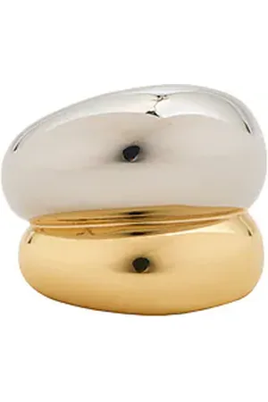 Jennifer Fisher Anillo chavez en color metallic gold,metallic silver talla 6 en - Metallic Gold,Metallic Silver. Talla 6 (ta