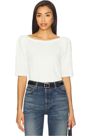 Nation LTD Camisa deana en color blanco talla L en - White. Talla L (también en M, S, XL/1X, XS).