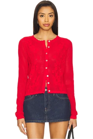 AUTUMN CASHMERE Cárdigan en color rojo talla L en - Red. Talla L (también en M, S, XS).