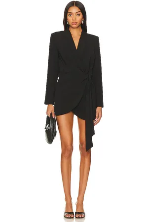 ASTR Vestido blazer graciela en color talla S en - Black. Talla S (también en XL).