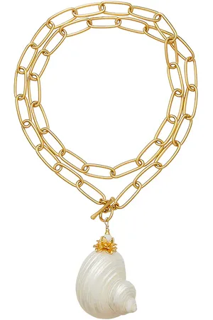 Brinker & Eliza Collar colgante sirena en color ivory talla all en - Ivory. Talla all.