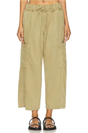Sanctuary Pantalón pant en color verde oliva talla L en - Olive. Talla L (también en M, S, XS, XXL).