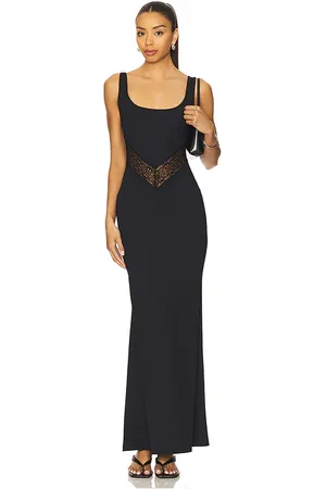Delfi Vestido aurelia en color talla L en - Black. Talla L (también en M, S, XL, XS).