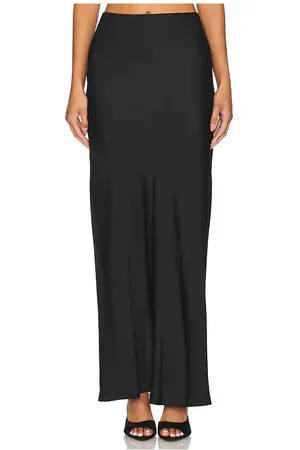A.L.C. Falda greta en color talla M en - Black. Talla M (también en XS).
