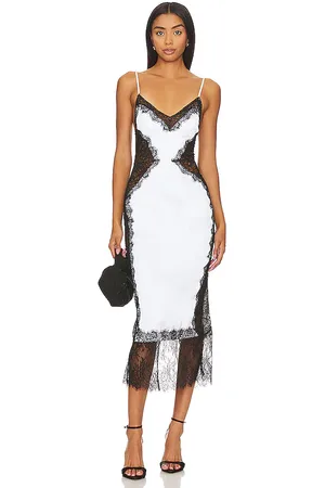 NBD Vestido lilia en color blanco talla L en - White. Talla L (también en M, S, XL, XS, XXS).