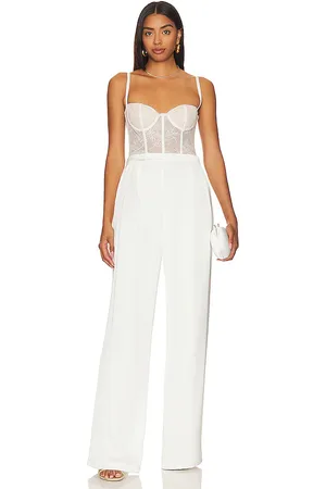 Katie May Tink jumpsuit en color blanco talla L en - White. Talla L (también en S, XS).