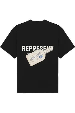 Represent Camiseta en color negro talla L en - Black. Talla L (también en S).