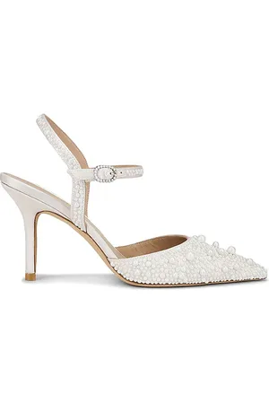 Stuart Weitzman Tacón bliss en color ivory talla 7 en - Ivory. Talla 7 (también en 7.5, 8, 8.5, 9).