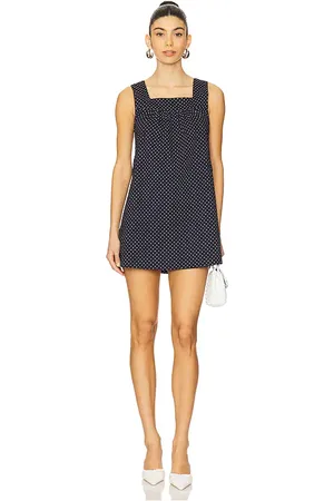 WeWoreWhat Minivestido dress en color azul marino talla L en - Navy. Talla L (también en M, S, XL, XS).